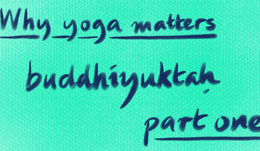 Why Yoga Matters – Buddhiyuktaḥ – Part One